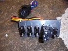 Dash Panel Ignition Switch   3 Switches Nhra Lms Imca Truck Wissota Nascar Arca