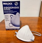 Moldex 2200 N95 Particulate Respirator Md lg Dust Particle Masks Bx Of 20 Masks