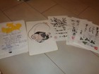 Japanese Woodblock Print Huge Lot Signed  