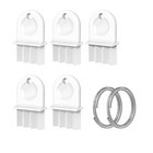 5pcs Paper Towel Dispenser Key With 2 Key Rings For Jamar Dispensers R2000 r4000