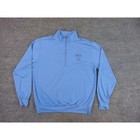 Abacoa Golf Club Sweater Mens Med Light Blue 1 4 Zip Pullover Donald Ross