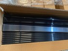 100 Pack Data Strip Label Holder Wrap Around W c-channel For Freezer Black clear