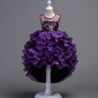 Kids Princess Flower Girls Tutu Dress Birthday Party Pageant Wedding Prom Dress