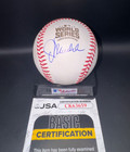 Joe Maddon Signed Auto 2016 World Series Baseball Chicago Cubs W coa Jsa Ck63659