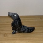 Small Carved Stone Look Sea Lion Figurine Approx  4 In Long