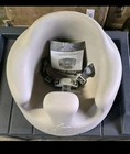 Bumbo Infant Floor Seat Baby Sit Up Chair With Adjustable Harness Taupe