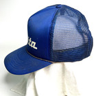 Vtg Makita Power Tools Hat Logo Snapback Baseball Trucker Cap Mesh Foam