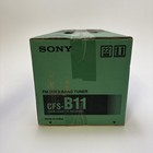 New Vintage Sony Cfs-b11 Radio cassette recorder Boombox Sealed New Old Stock