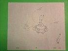 Spongebob Squarepants Original Production Cel Cell Drawing Animation Art