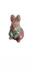 2  Unakite Rabbit Figurine natural Stone Animal Sculptures For Home Decoration 