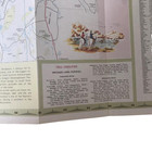 Vintage 1975 Aaa Oregon Washington Road Map Jik1