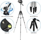 57  Tripod With Phone Holder And Bluetooth Remote For Sony Nikon Canon   Phones