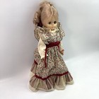 Effanbee 1966 Vintage Antique Fashion Doll Floral Dress Green Eyes