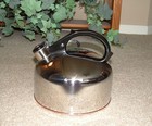 Vintage Nos Revere Ware Copper Clad 3  1 2 Qt  Tea Kettle No  3501  new 
