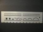 Traum Metal Marking Guide Ruler Measuring Tool No  134 -  13  X 3 5 