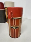 Vintage Thermos  Holtemp Higgen   s Metal Bottles Lot Of 6 1970 s Complete