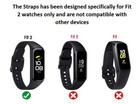 Replacement Strap For Samsung Galaxy Fit 2 Sm-r220 Silicone Watch Band Wristband
