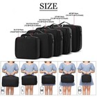 Professional Makeup Case For Women Large Travel Cosmetic Nail Tool Organizer