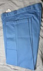 Dickies Work Pants Men Sky Blue Double Knee Phone Pockets Loose Fit Straight Leg