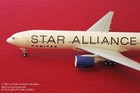 Jc Wing United Airlines Boeing 777-200 Star Alliance Color Diecast Model 1 200