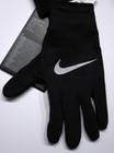 Nwt Nike Therma-fit Men s Large Running Black Gloves Swoosh Logo 129862