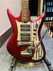 1960   s Vintage Teisco Del Rey Et-460 Electric Guitar - Surf Monster -fine Cond 