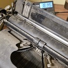 Vintage Remington Rand Model Seventeen Typewriter Black Works