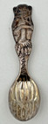Reed   Barton Parrot Fork  Monkey Spoon   Giraffe Spoon Silver Plate Baby Set