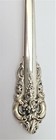 Genuine Wallace Sterling Silver Grande Baroque Pierced Serving Spoon 8 3 4  Inch
