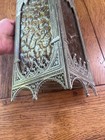 Vintage Nutone Gothic Cathedral Doorbell Cover Only Metal   Plastic Panel Sconce
