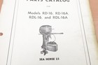 Johnson Sea Horse 25 Rd-16 a    Rdl-16 a  Model Oem Parts Catalog 376263
