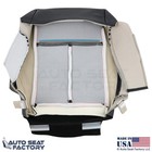 2013-2018 Fits Nissan Altima Sedan Genuine Leather Driver Bottom Cover Charcoal