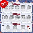 Christmas Family Pajamas Sets Matching Holiday Sleepwear Pjs For Adults   Kids