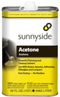 Klean Strip 84032 Indoor   Outdoor Liquid Acetone Solvent 1 Qt   pack Of 12 