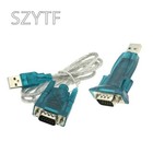 3ft Translucent Usb 2 0 To Db9 Rs232 Serial Converter 9 Pin Adapter Cable Pda