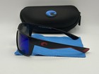 Costa Del Mar Sunglasses - Reefton Rft  06  Black red Frame  580p Blue Lens