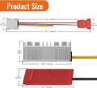 Step Down Converter 18v To 12v For Milwaukee M18 Power Wheel Battery Adapter Dc
