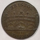 1795 Somerset Bristol Niblock And Hunter Halfpenny Conder Token Xf Coin  20331