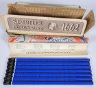 Vintage Mars Staedtler Lumograph Drawing Leads Pencil 4h  7    Metal Case 2886