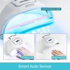 Jodsone Uv Led Nail Lamp Gel Polish Dryer Automatic Sensor 4 Timers