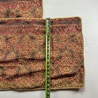 Set Of 2 Croscill Standard Pillow Shams Multicolor Damask Embroidery  19  X 25  