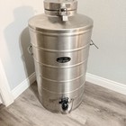 Vintage Super Chef Mil 10 Gallon Insulated Military Beverage Dispenser Container