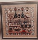 Just Nan Frosty Hopes Cross Stitch Chart   Emb Pack