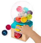 B  Toys Rainbow Gumballs - Colors   Numbers Gumball Machine Toddler Learning Toy