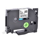 5pk Compatible With Brother P-touch Tz211 Tze211 Black On White Label Tape 6mm