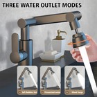 Bathroom Kitchen 1080   Swivel Faucet Single Handle Robotic Arm Basin Mixer Tap