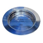 Polished Stainless Steel 2pcs Communion Tray Plate Set For Churches 2 Stackab   