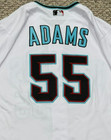 Adams Size 44  55 2022 Arizona Diamondbacks Road Game Used Jersey Issued Mlb
