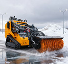 51  snow Cleaner Angle Broom Sweerper Snow Blower Fit Toro Dingo Mini Skid Steer
