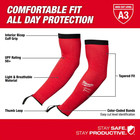 16 In  Red 4-way Stretch Cut 3 Resistant Protective Arm Sleeves